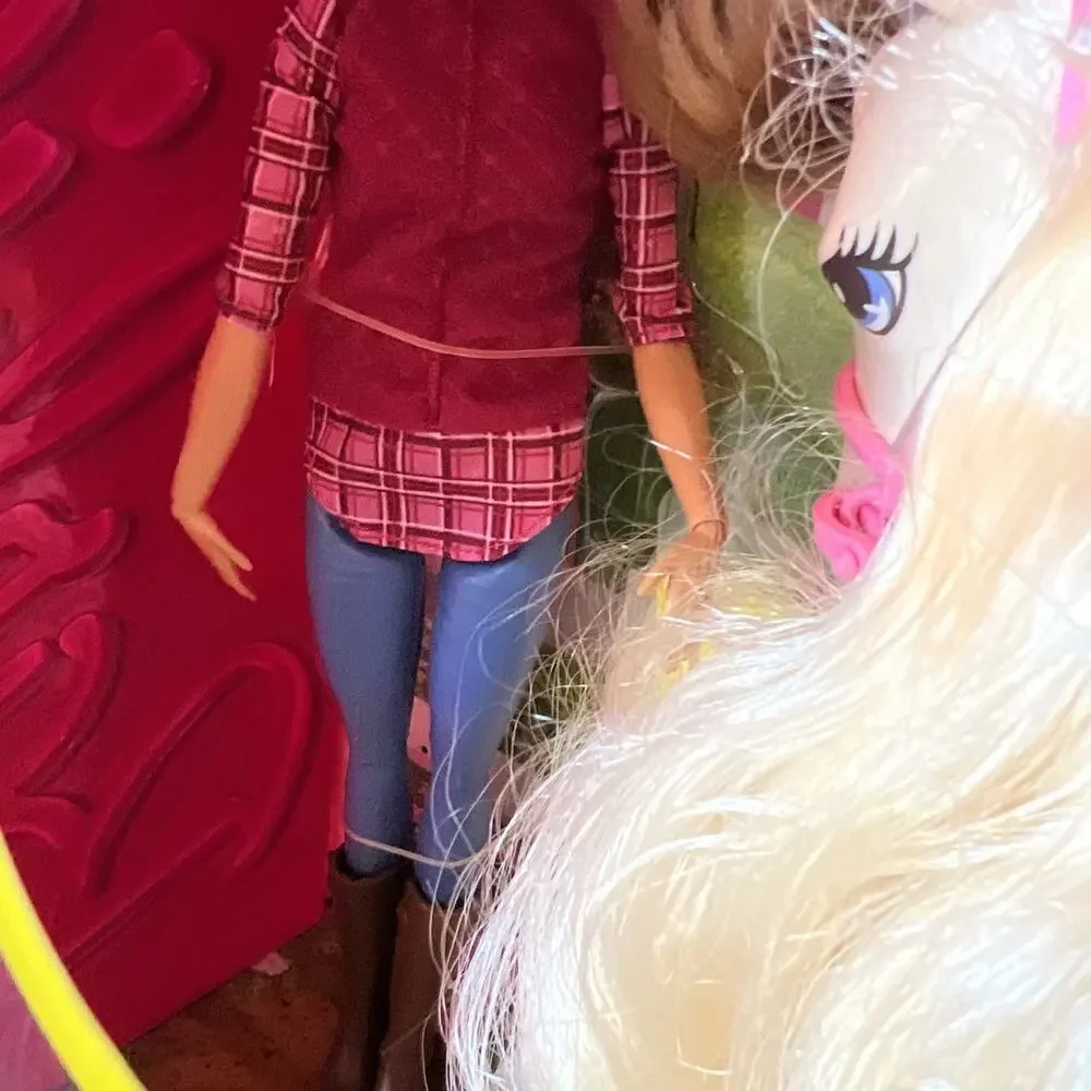 Mattel BARBIE Dream Horse VOICE ACTIVATED Blonde Barbie Doll Set NIB NEW Blonde